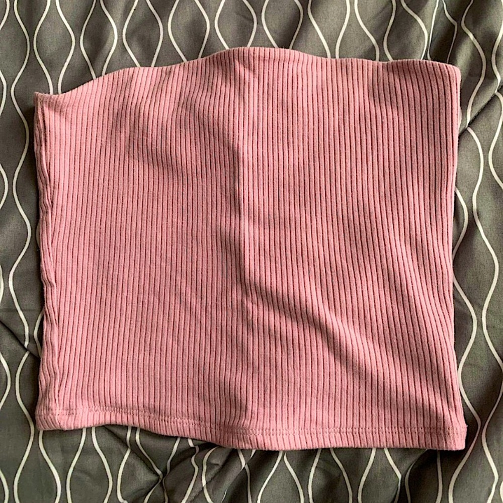 GARAGE pink tube top